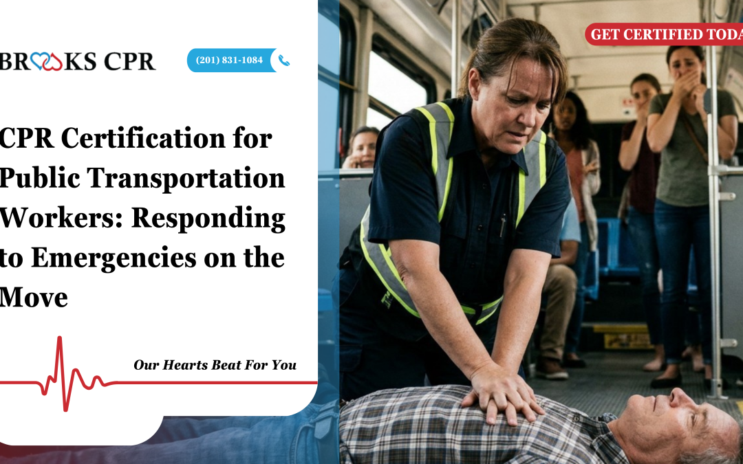 CPR Certification for Public Transportation Workers: Responding to Emergencies on the Move